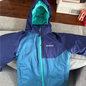 Girls Patagonia ski jacket.